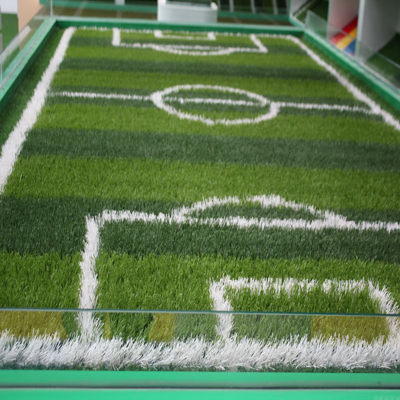 High quality durable soccer artificial grass 50mm 60mm 8800dtex Fibrillated thread tennis grass 
