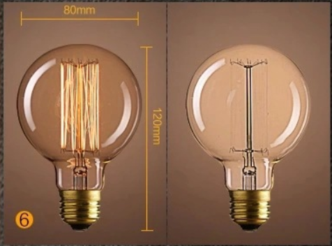  Edison retro bulb