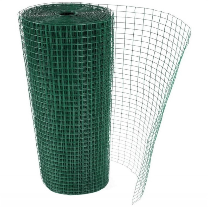 High Quality Green Color PVC Coated Welded Square Wire Mesh 1/2Inch X 1/2  Inch X 4Feet X 50Feet X 1.6MM, Sinopro - Sourcing Industrial Products