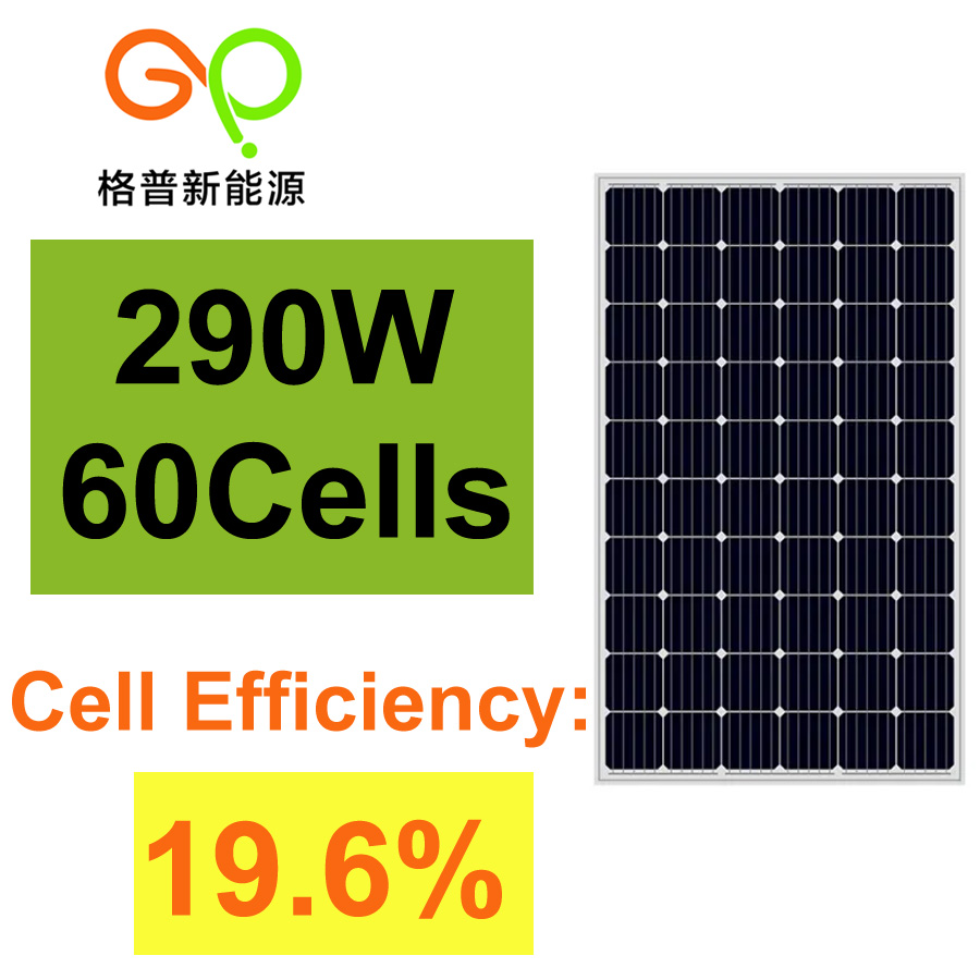 High efficiency top one 280w 290 watt 300 watt 310w monocrystalline solar panels