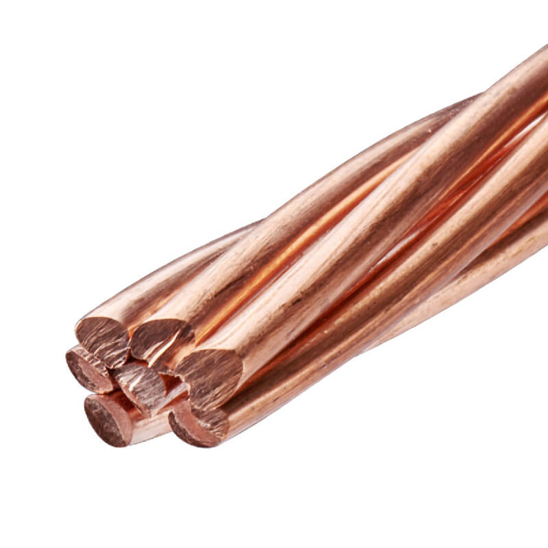 Soft Drawn Bare Copper Conductors Electrical power bare copper cables ...