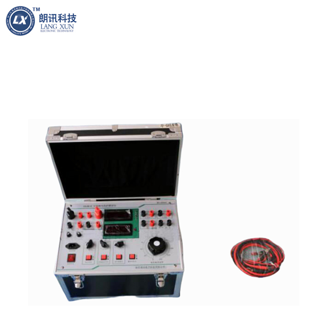 Secondary injection protection Relay Test set 6 phase protection relay tester