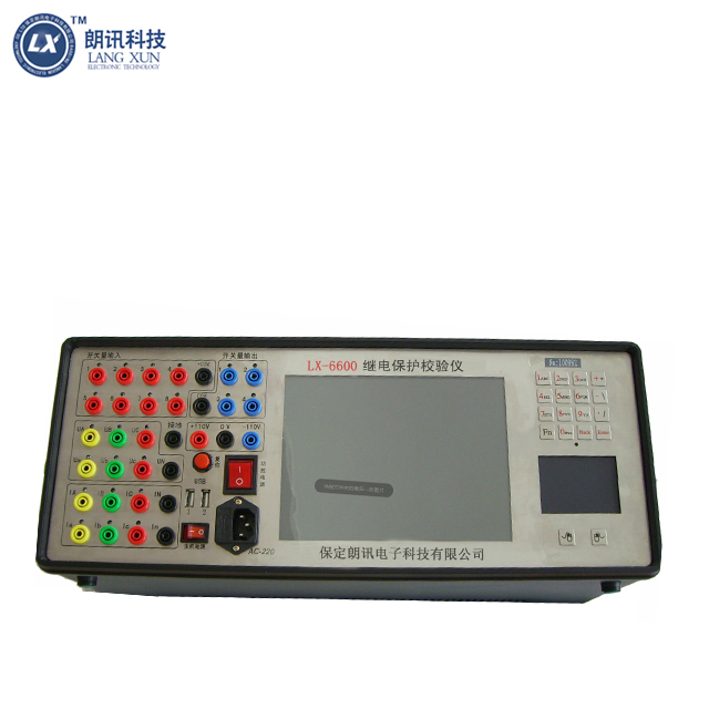 Microcomputer relaying protection tester 6 phase relay test 