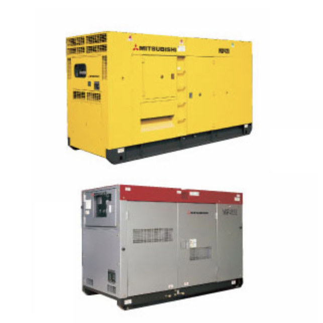 MHI MGP series ultra low noise diesel generator 25-875kva