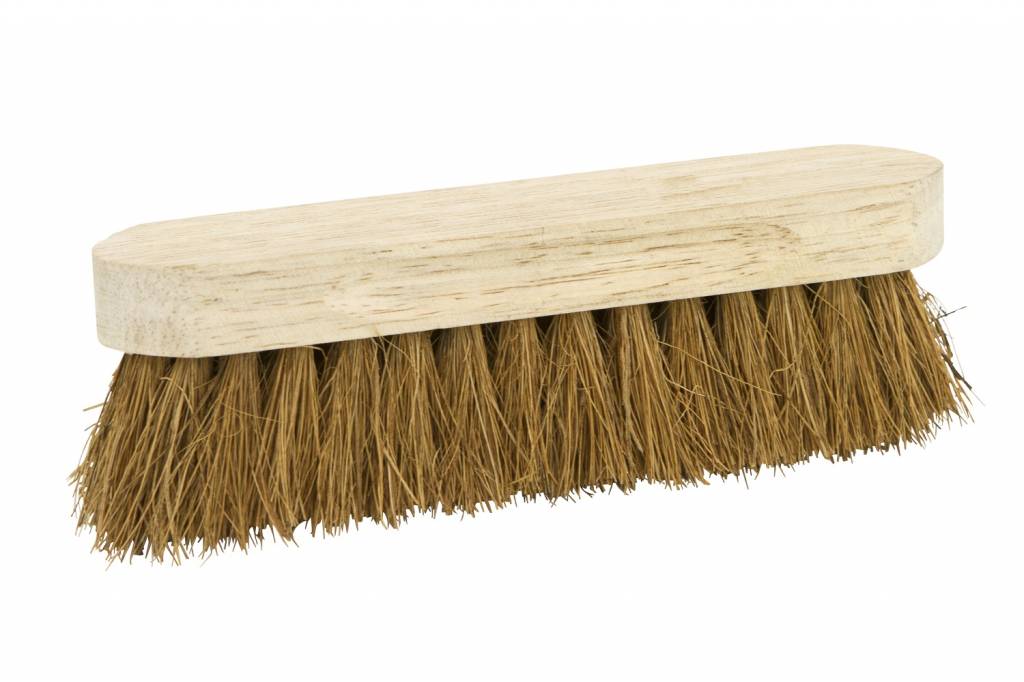 Coconut broom with handle