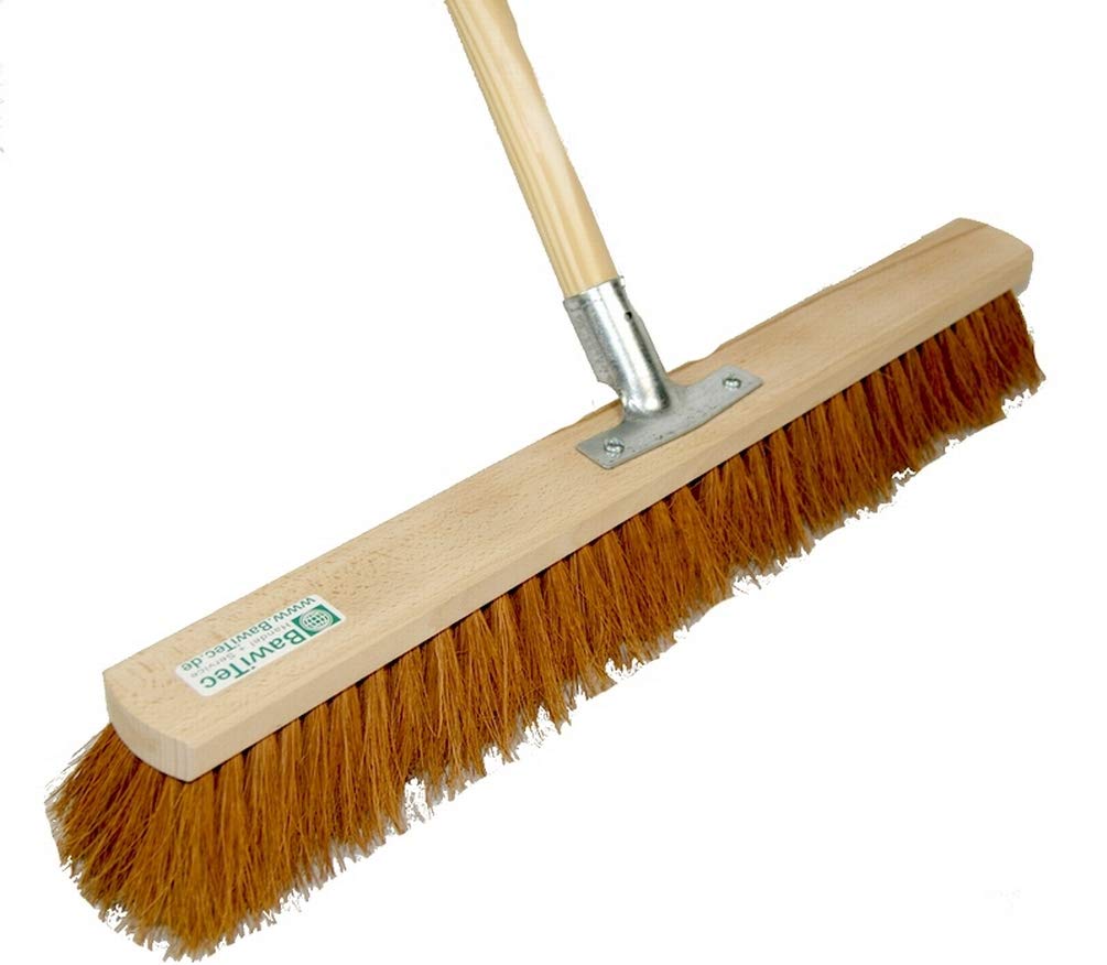 Coconut broom with handle