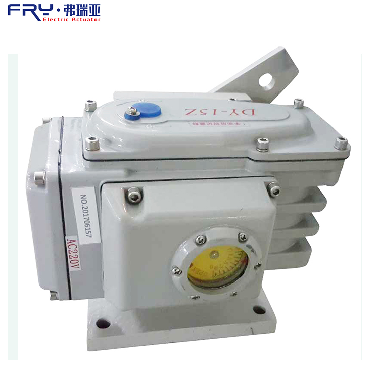 Smart Angle Stroke Electric Actuator  DY-10Z  Output torque 100Nm