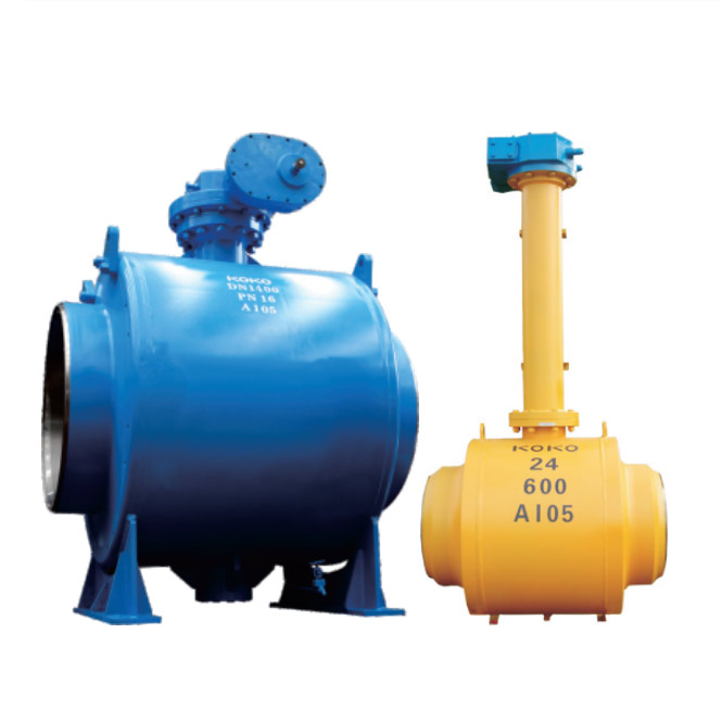 DOUBLE WELD JOINT BALL VALVE