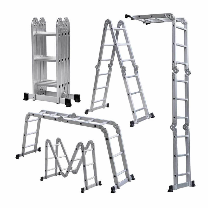 Aluminum Multi-Purpose Ladders A Frame, Step Straight Ladder, Work ...