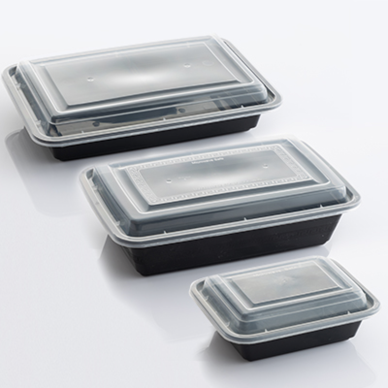 HD MICROWAVABLE Rectangular Containers