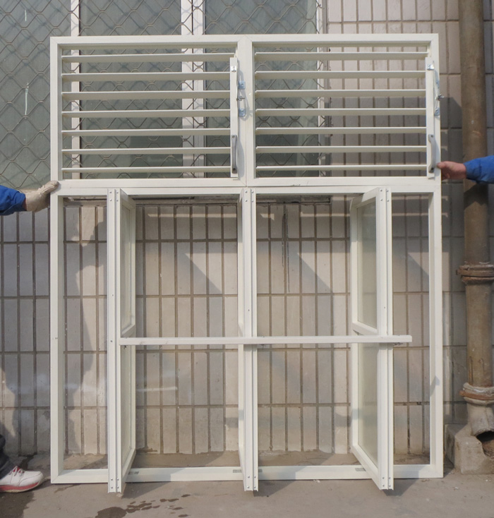 Anti-corrosion Insulated FRP fiberglass industrial shutters/louvers