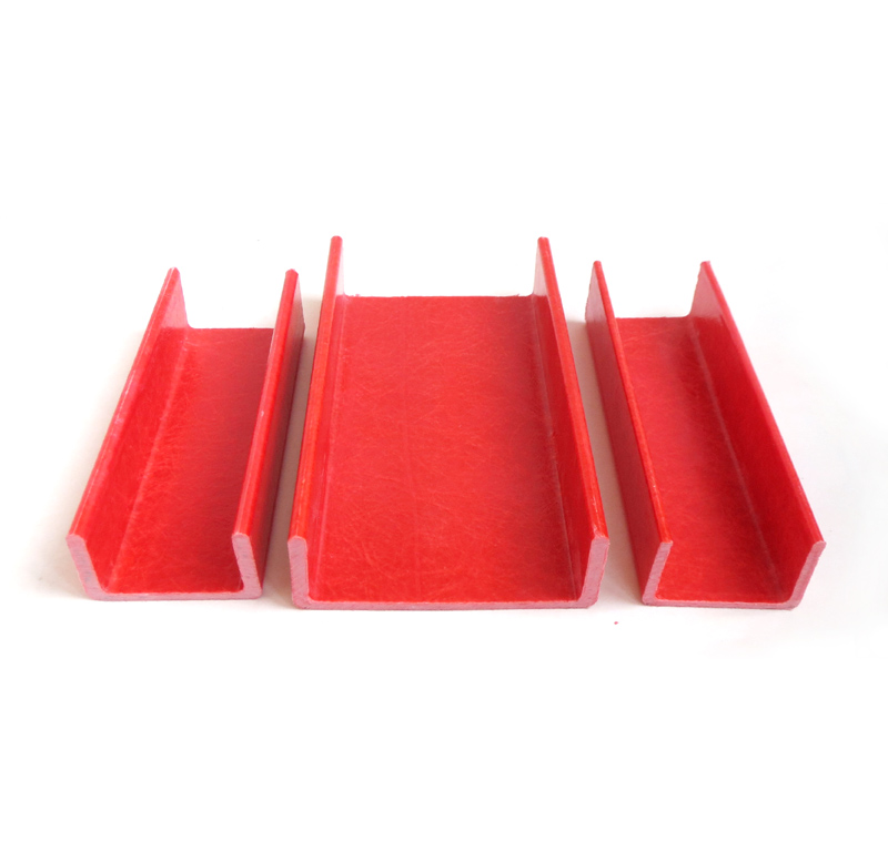 lightweight FRP fiberglass Channel for ladder rail