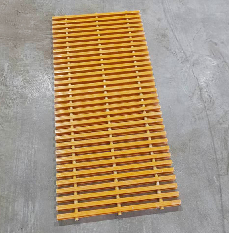 High strength FRP fiberglass pultruded FRP grating walkway