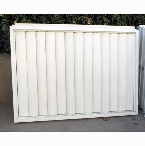 Anti-corrosion Insulated FRP fiberglass industrial shutters/louvers