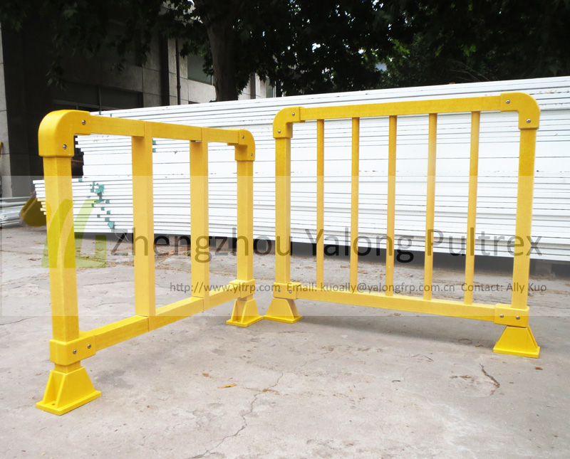 50mm FRP square/round railing/handrail/fence/guardrail