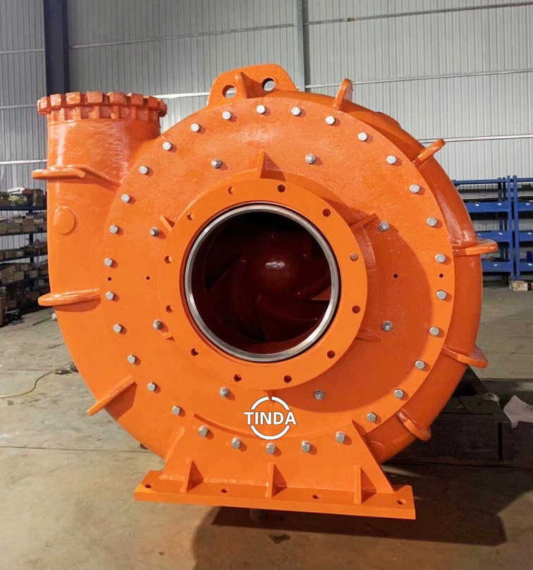 Dredger Sand Tailing Industrial Trash Discharge Mud Gravel Mines Large Power Slurry Pump