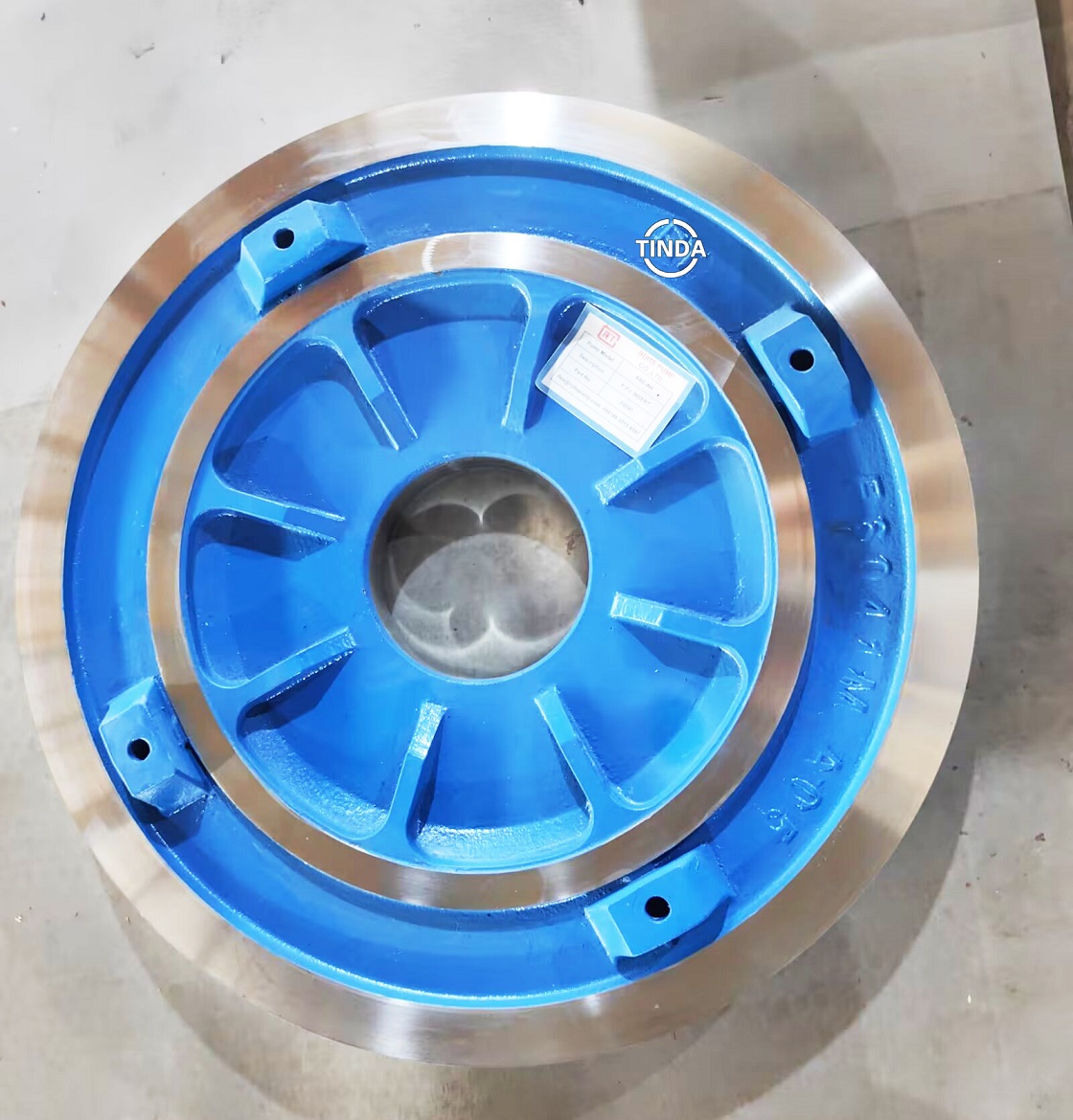 Large Industrial Slurry Pump Parts Sealing Plate Custom Production Alloy Wear-Resistant Replacement