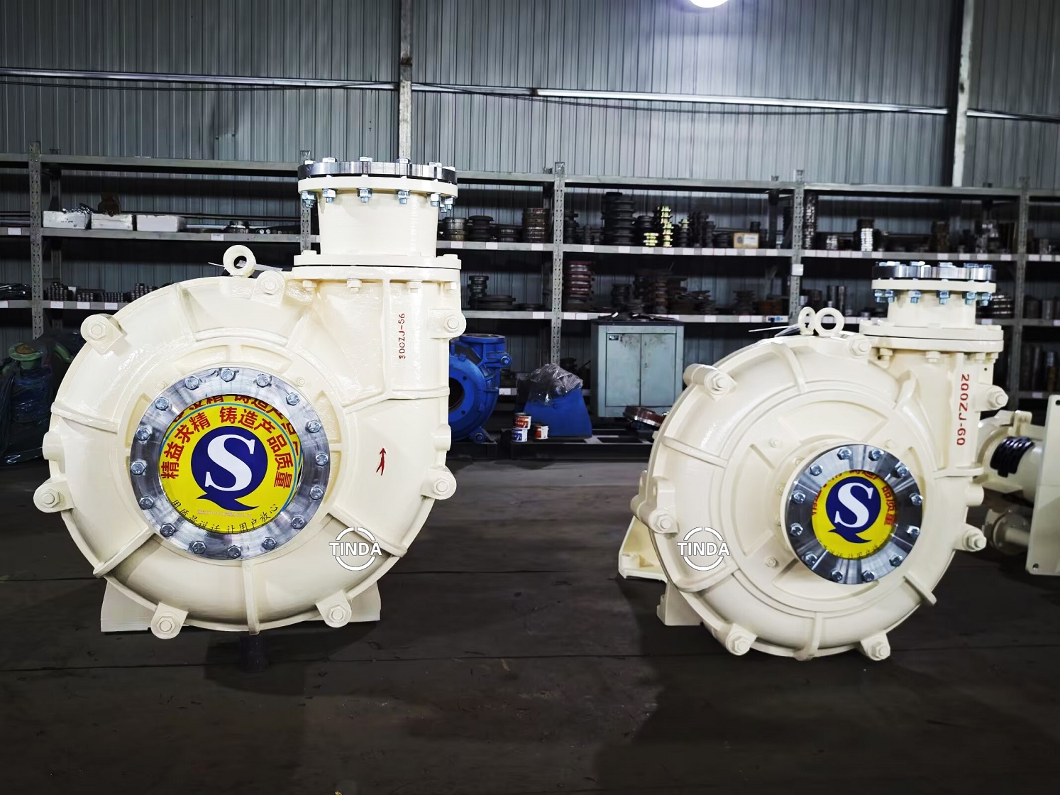 High Concentration Mineral Slurry Pumping Coal Slag Particles Large Flow Slurry Pump