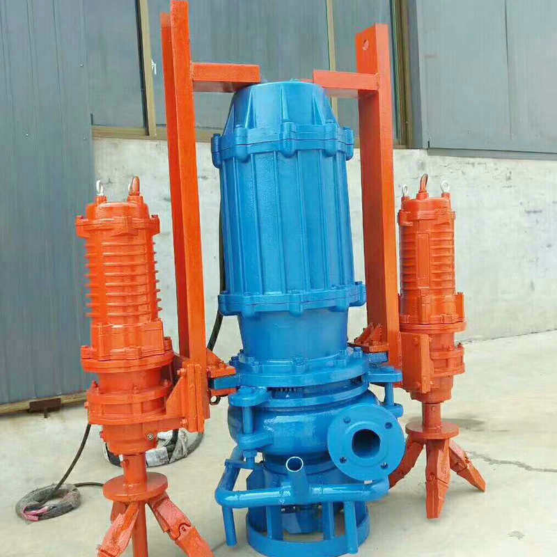 Dredger Sludge Mixing Dredge Sand Industrial Trash Mud Submersible Slurry Pump 