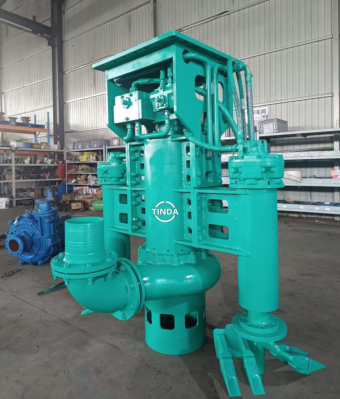 Dredger Sludge Mixing Dredge Sand Industrial Trash Mud Submersible Slurry Pump 