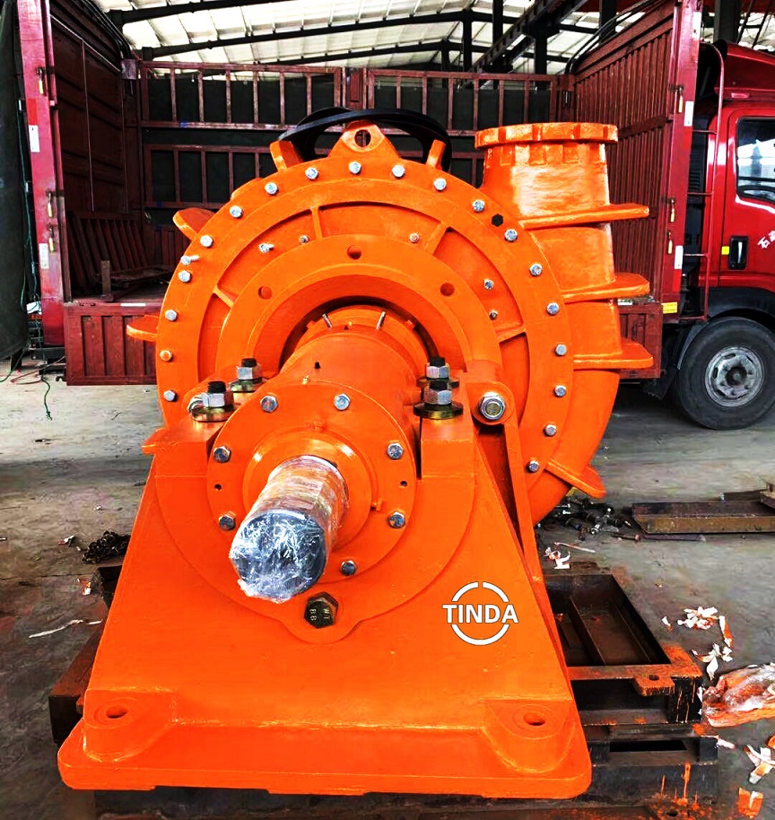 Dredger Sand Tailing Industrial Trash Discharge Mud Gravel Mines Large Power Slurry Pump