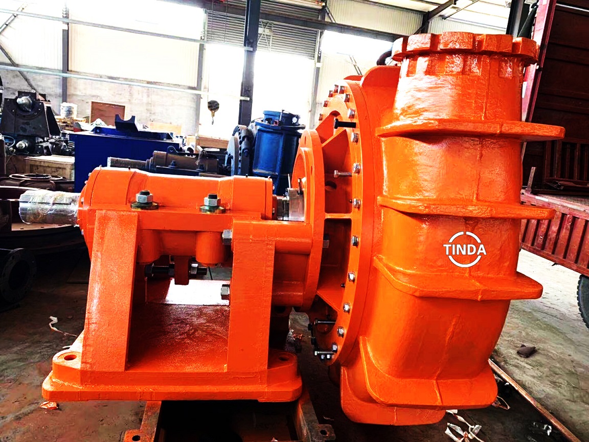 Dredger Sand Tailing Industrial Trash Discharge Mud Gravel Mines Large Power Slurry Pump