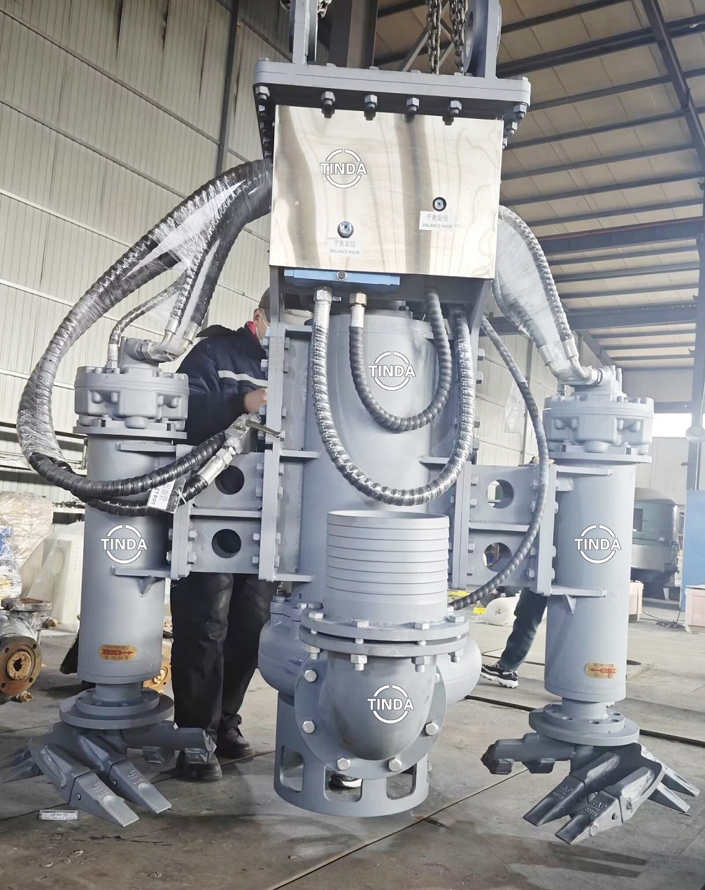 Submersible Slurry Pump Dredger Excavation Suction Sludge Mixing Dredge Sand Industrial Trash Mud