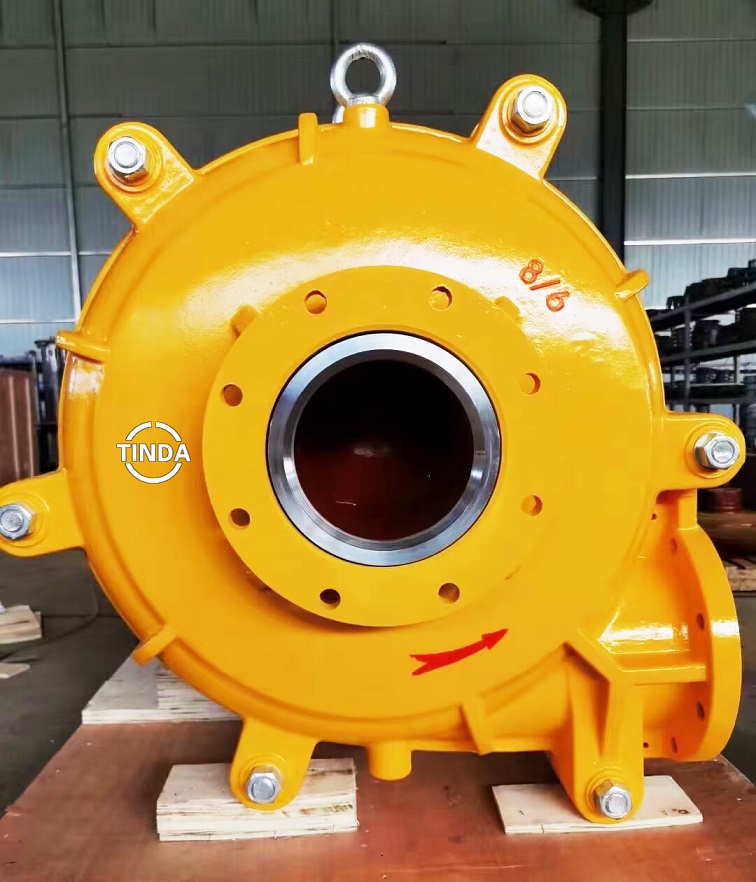 Horizontal Slurry Pump Coal Slag Sand and Gravel Sludge Petroleum Thick Mud Corrosion Resistance