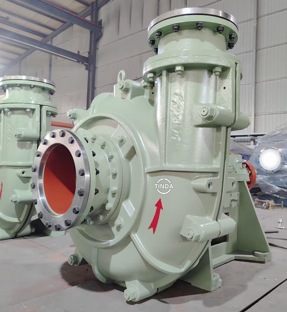 Large Flow Water Sand Mineral Screening and Delivery High Concentration Mud Pump