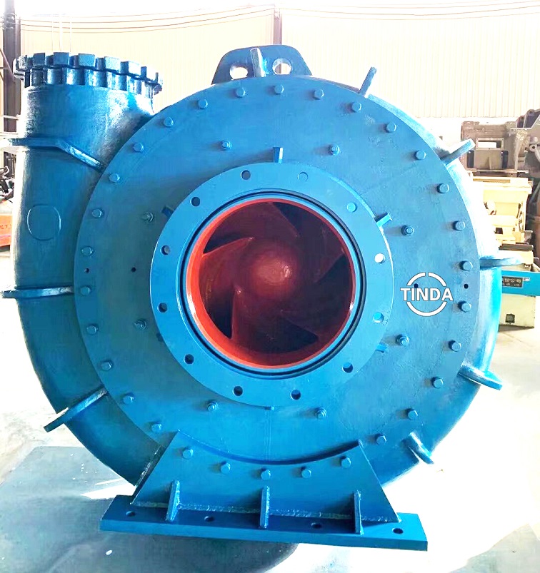 Dredger Pump River Port Sludge Ore Crushing Sand Tailing Industrial Trash Discharge Mud Gravel Mine