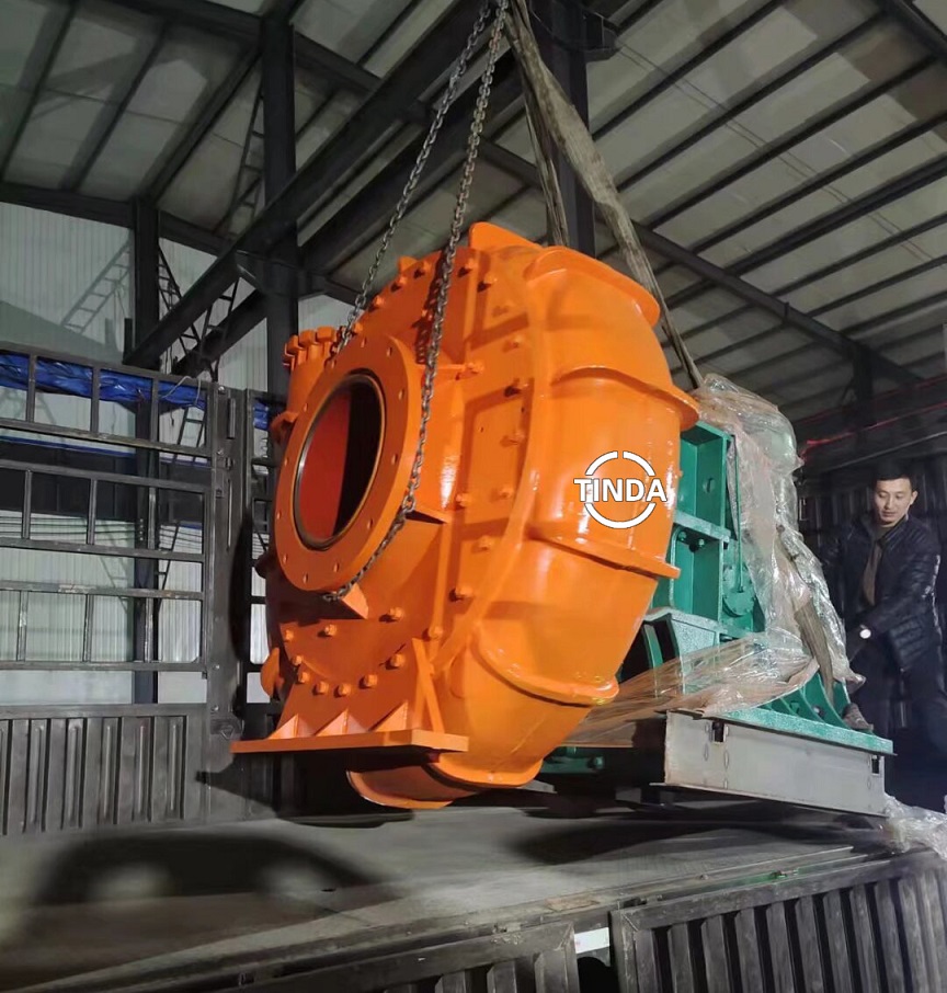 Dredger Sand Tailing Industrial Trash Discharge Mud Gravel Mines Large Power Slurry Pump