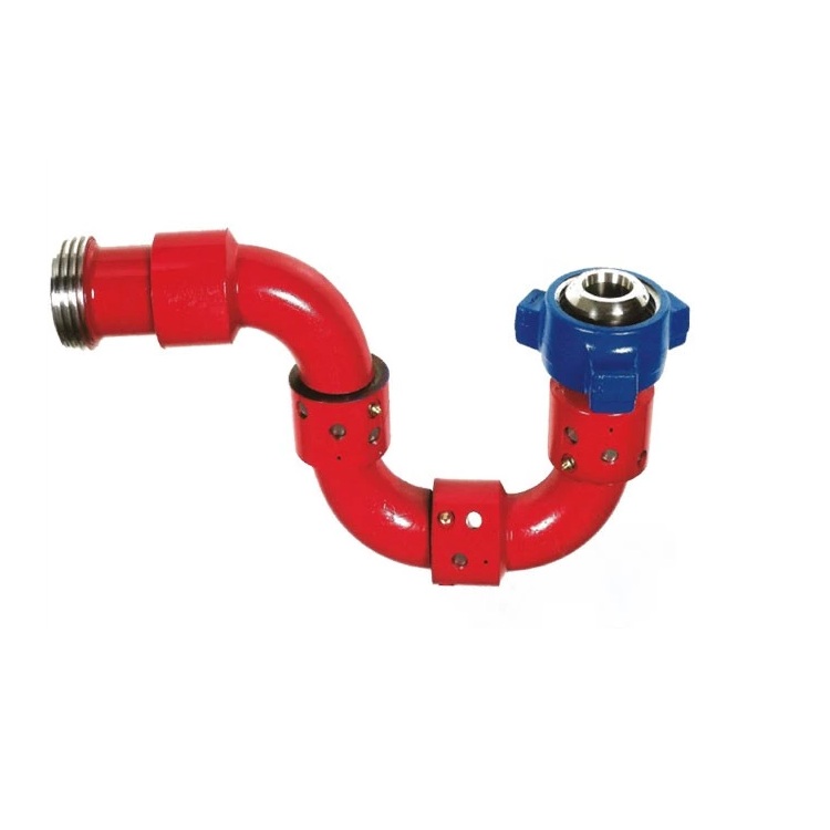 Carmeron Type High Pressure Elbow Fittings Union-Chiksan Joint Fracturing Using