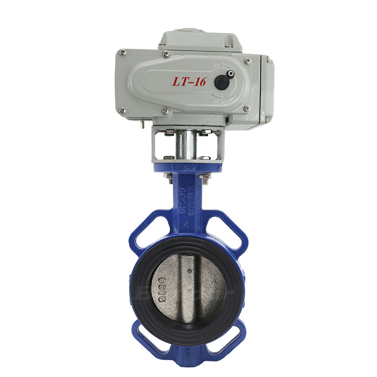 DN 100 Butterfly Valve Wafer Type for Solid Control System