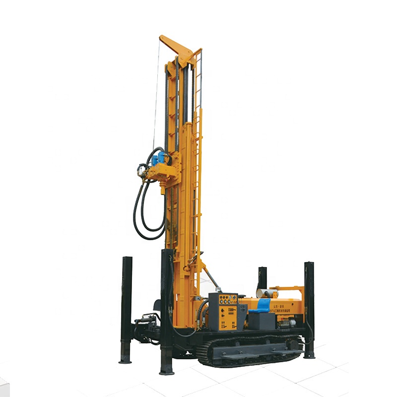200m-600m Crawler Drilling Rigs and Drilling Machine for Core Sample and Water Wells Drilling Rigs