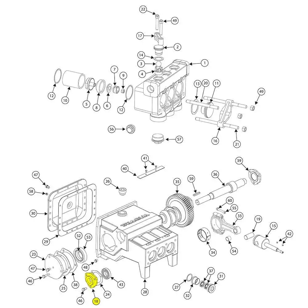 3715 7414 00 - COVER FOR ATLAS COPCO TRIDO 140 SERIES