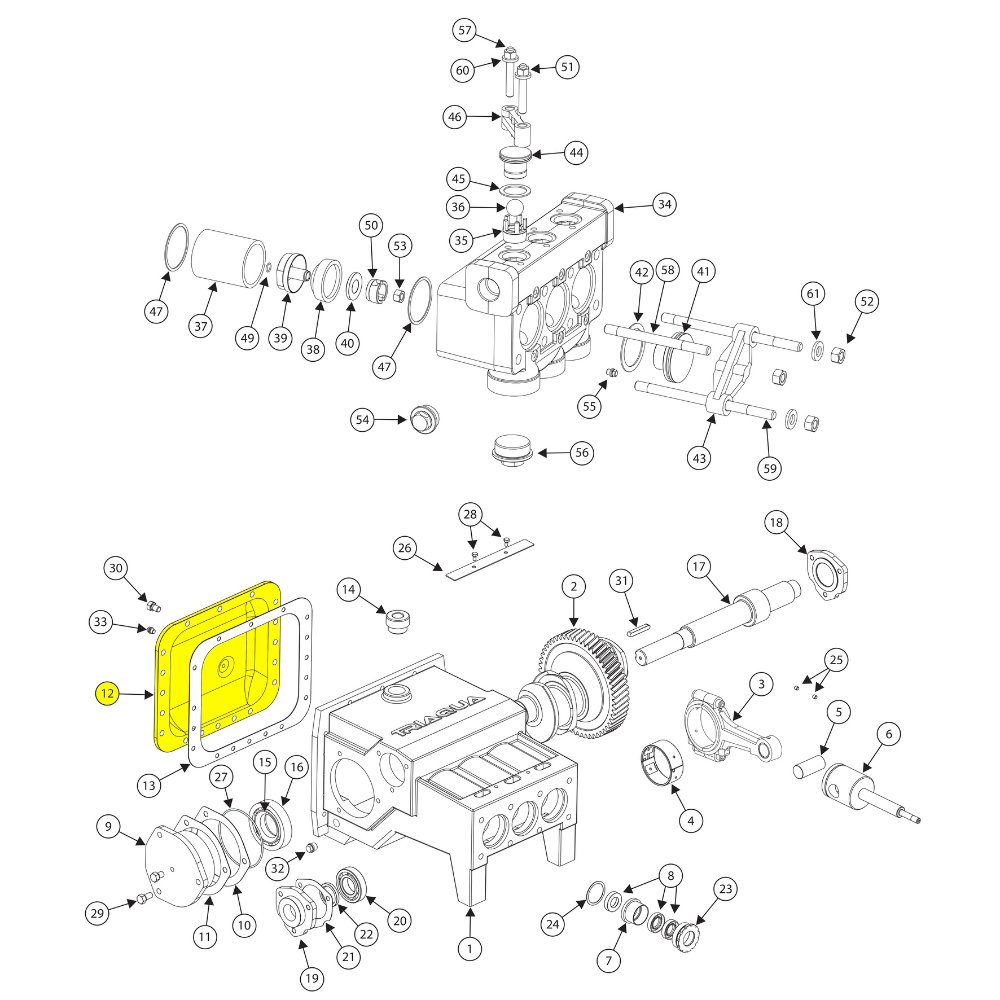 1279063 - COVER ASM FOR FMC BEAN L09 SERIES