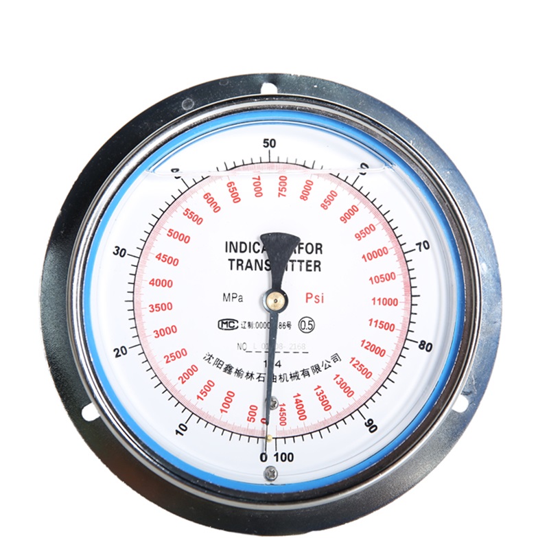 Choke Manifold Control Panel Pressure Gauge