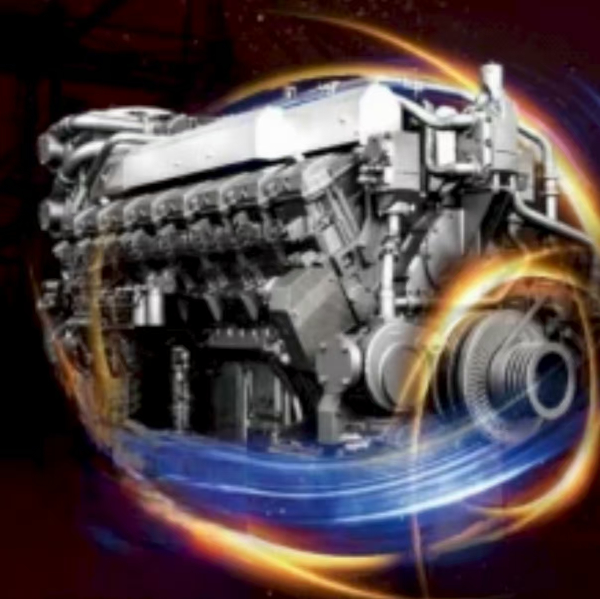 SME S16R2-PTAW-C Diesel Engine