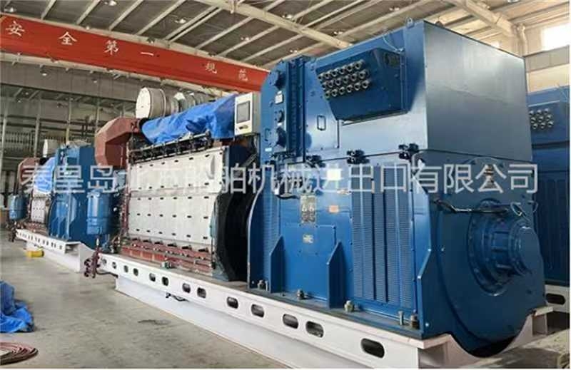DOOSAN MAN 6L27/38 HFO generator sets and spare parts for 8MW power station