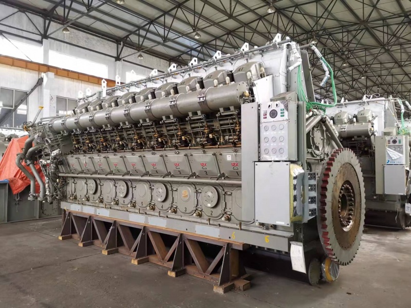 STX MAN 18V32/40 diesel generator sets for HFO power station
