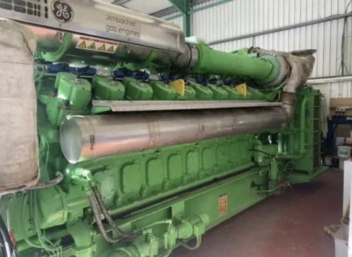 JENBACHER J620 gas generator sets 3400KW biogas gensets 50HZ 10500V