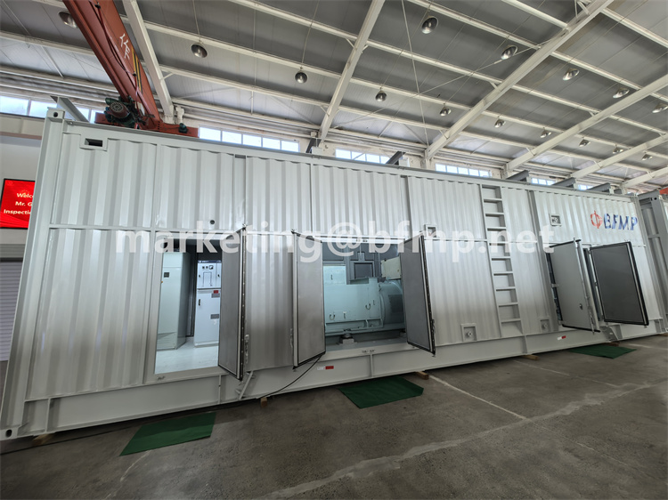 2MW-32MW HFO containerized power plant for industrial and mining standby power generation