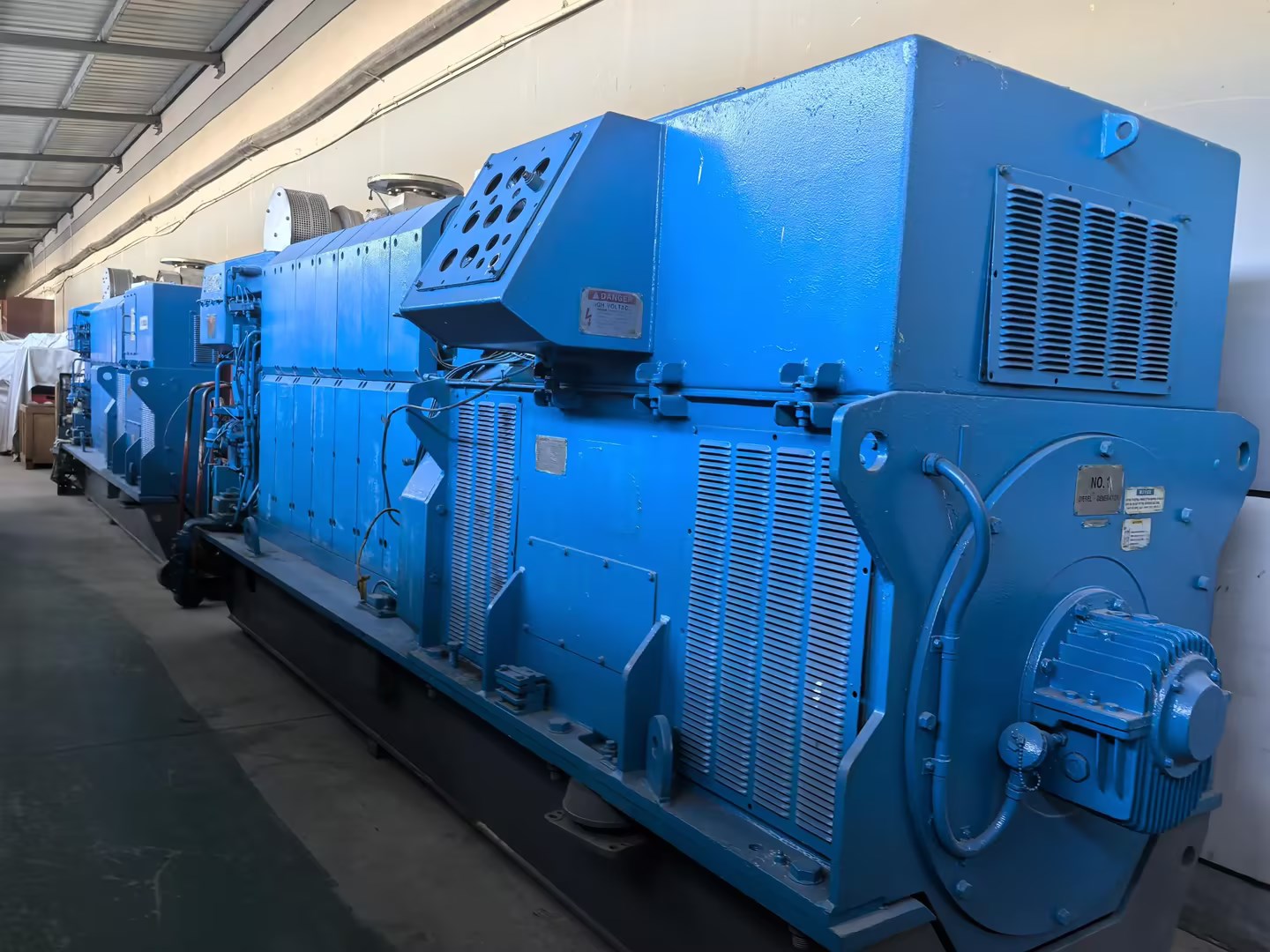 Used MAN 7L16/24 generator sets 3 units in stock for sale