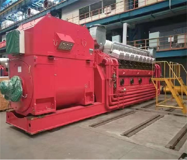 DOOSAN MAN 18V28/32 HFO generator sets 4050KW*2 for 8MW power station