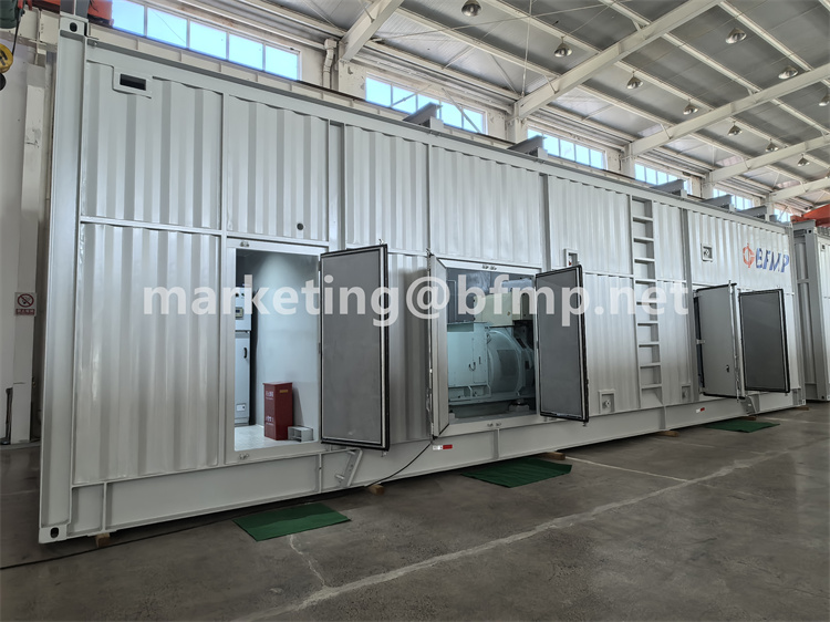 2MW-32MW HFO containerized power plant for industrial and mining standby power generation