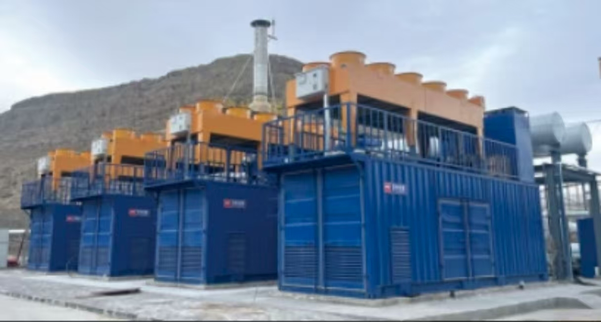 YUCHAI coalbed gas gensets 1000KW-2000KW gas generator sets