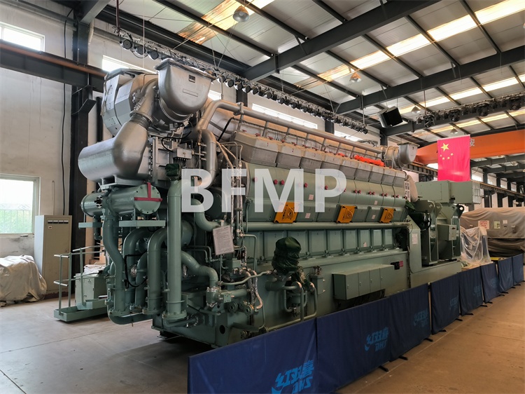 New MAN 18V28/32S HFO/DO generator sets 4050KW 2 units in stock for 8MW power plants