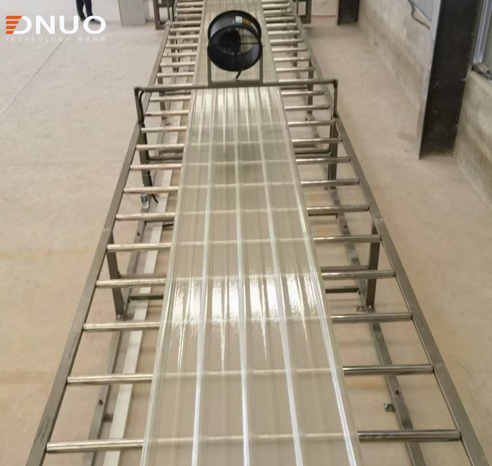 Making Machine for High Strength Corrugated Plastic Sheet Fiber FRP Panel Fiberglass Material Sheet