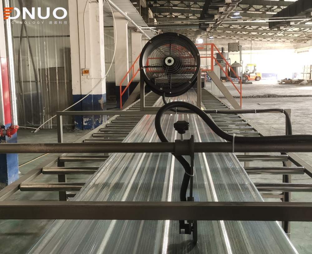 Making Machine for High Strength Corrugated Plastic Sheet Fiber FRP Panel Fiberglass Material Sheet