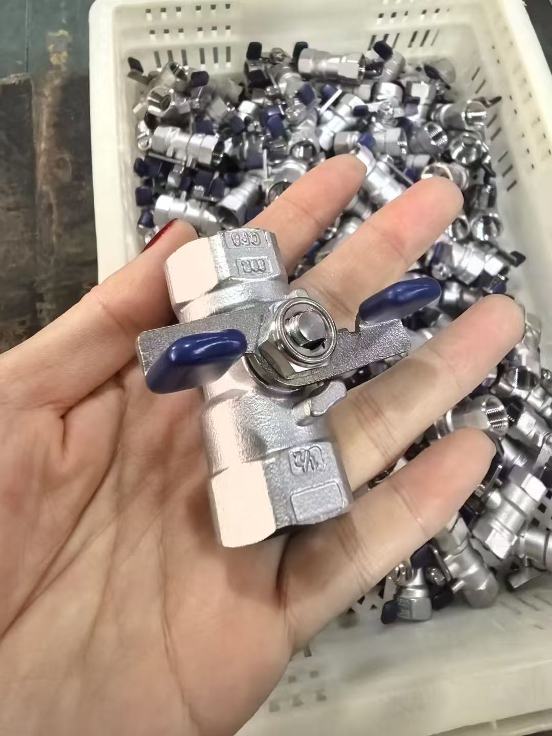 AISI 316L stainless steel ball valve  Stainless steel butterfly valve  Throttle valve